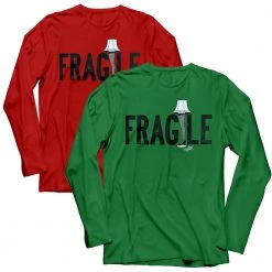 A Christmas Story House Fragile LONG SLEEVE Tee From A Christmas Story Apparel