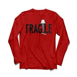 A Christmas Story House Fragile LONG SLEEVE Tee From A Christmas Story Apparel