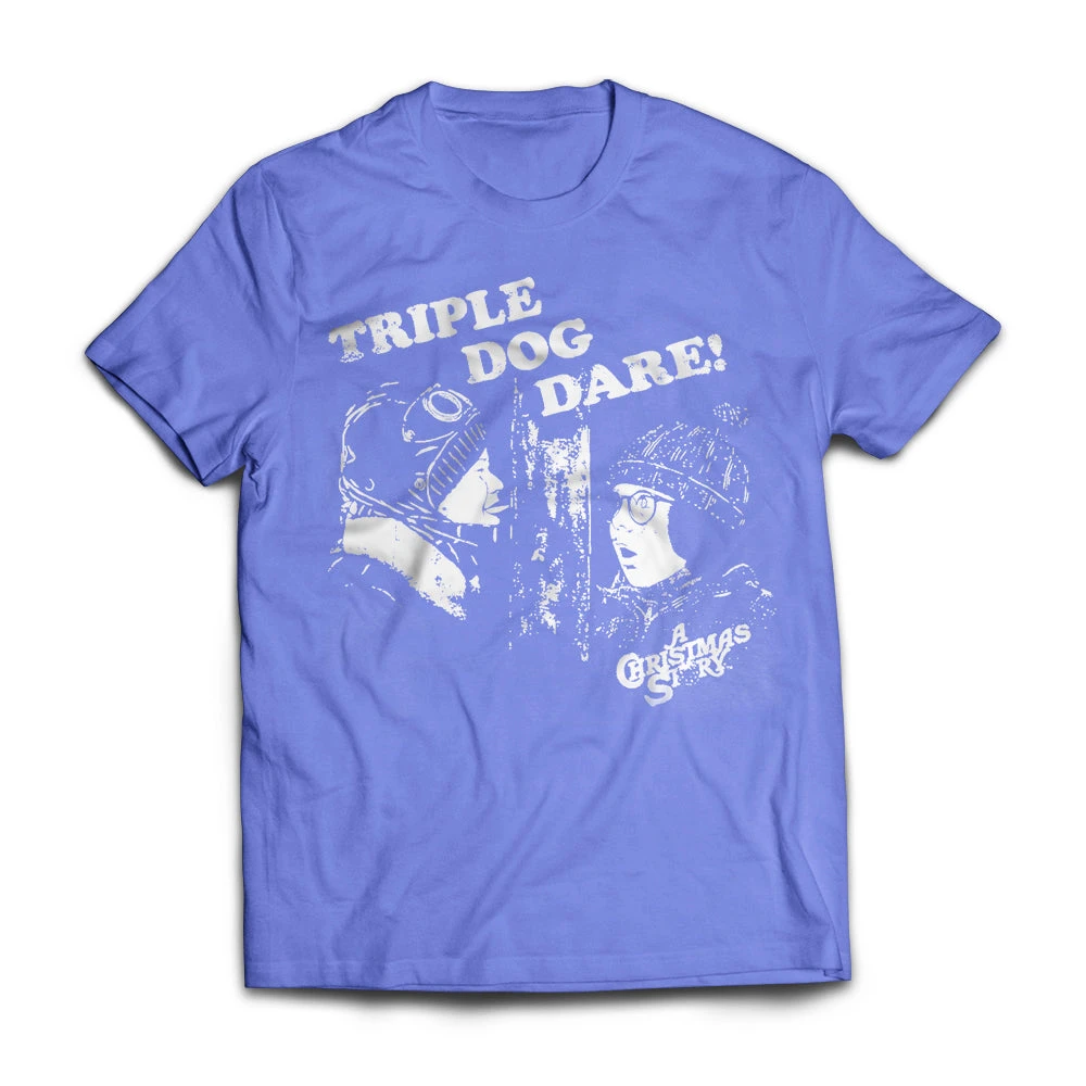 Flash Sale π₯° A Christmas Story House Apparel Triple Dog Dare Distressed T-shirt From A β¨ Christmas Story β¨ 3 A Christmas Story House Apparel Triple Dog Dare Distressed T-shirt From A Christmas Story