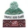 A Christmas Story House Triple Dog Dare Beanie Cap From A Christmas Story Apparel
