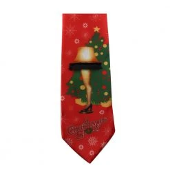 A Christmas Story House Leg Lamp Tie From A Christmas Story Apparel