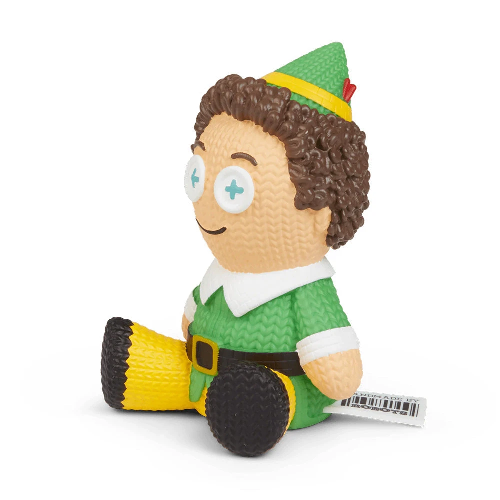 Promo ⌛ Toys And Games Buddy The Elf Handmade By Robots Vinyl Figurine From Elf The Movie ✔️ 4 Toys And Games Buddy The Elf Handmade By Robots Vinyl Figurine From Elf The Movie
