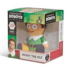 Promo ⌛ Toys And Games Buddy The Elf Handmade By Robots Vinyl Figurine From Elf The Movie ✔️ 7 Toys And Games Buddy The Elf Handmade By Robots Vinyl Figurine From Elf The Movie