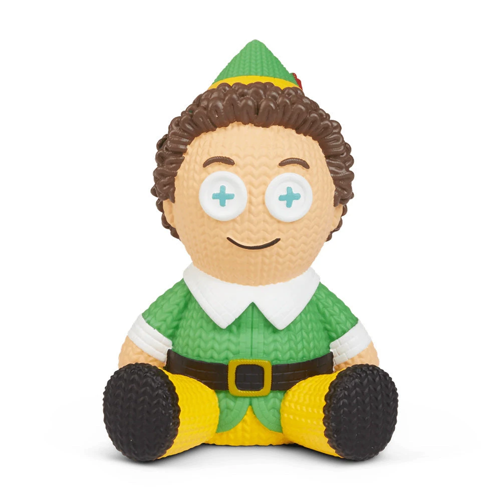 Promo ⌛ Toys And Games Buddy The Elf Handmade By Robots Vinyl Figurine From Elf The Movie ✔️ 3 Toys And Games Buddy The Elf Handmade By Robots Vinyl Figurine From Elf The Movie