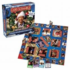 Aquarius Toys And Games Christmas Vacation Card Scramble