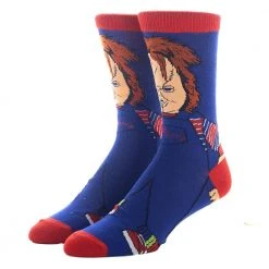 BioWorld Chucky 3 Pack Crew Socks From Child's Play