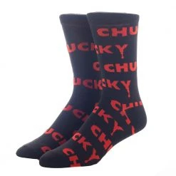 BioWorld Chucky 3 Pack Crew Socks From Child's Play