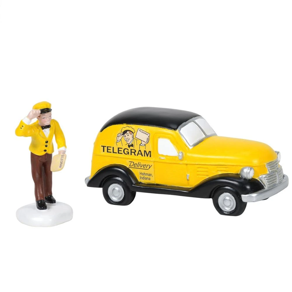 Promo β Department 56 Old Man's Telegram Delivered From Dept 56 A π Christmas Story Village β 3 Department 56 Old Man's Telegram Delivered From Dept 56 A Christmas Story Village